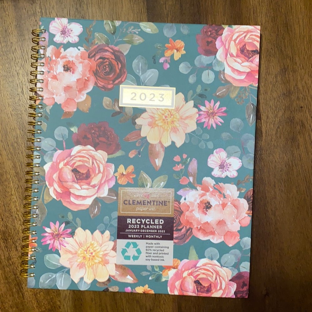 Brand new - 2023 hard cover planner